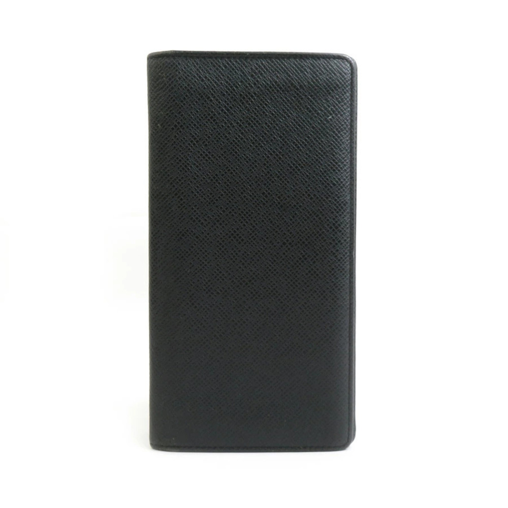 Louis Vuitton Bi fold long wallet Taiga Portefeuille Brazza Ardoise - Picture 1 of 5
